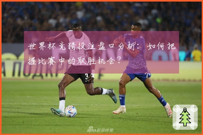 世界杯竞猜投注盘口分析：如何把握比赛中的取胜机会？