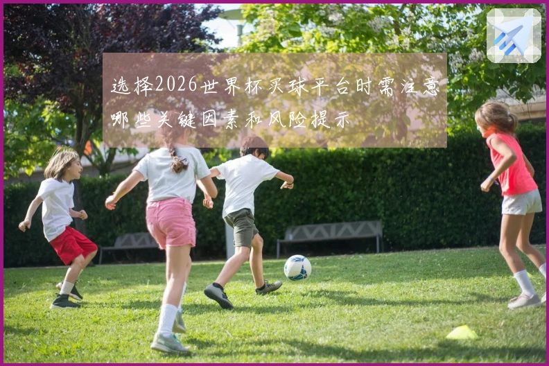 选择2026世界杯买球平台时需注意哪些关键因素和风险提示