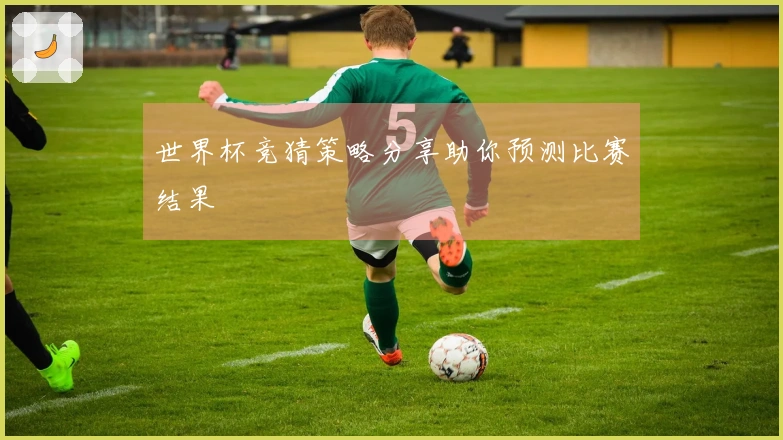 世界杯竞猜策略分享助你预测比赛结果